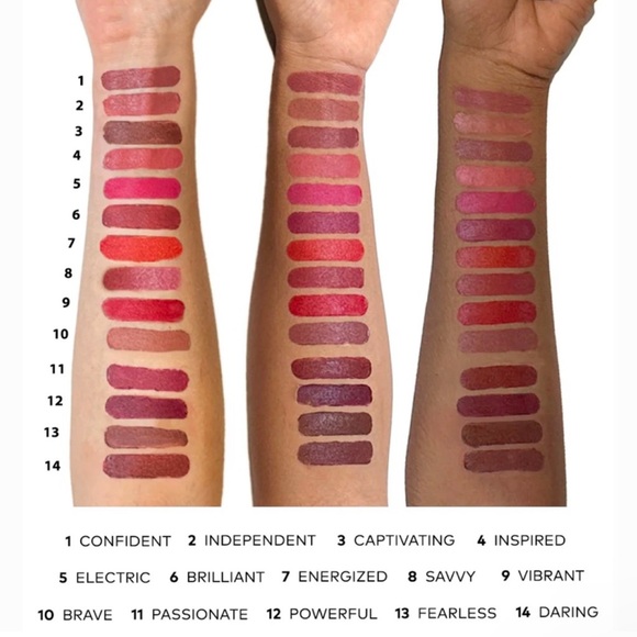 Beautycounter Fearless Statement Maker Satin Lipstick - Picture 3 of 6